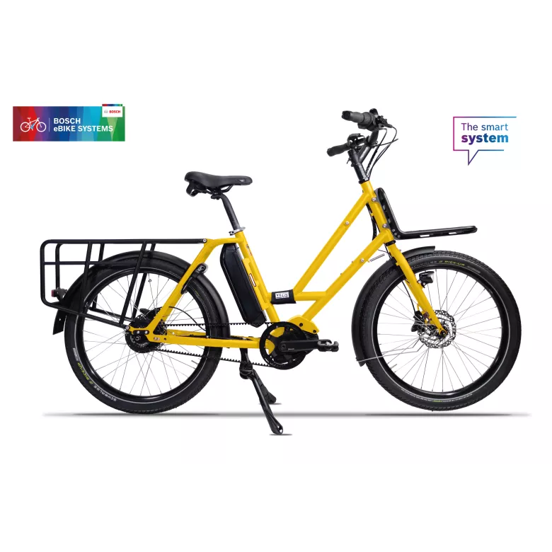 Vélo électrique cargo longtail VELOE multi V3 Cargoline • Moteur Bosch Cargo 85Nm • Vitesses Nexus 5E • Batterie 545Wh