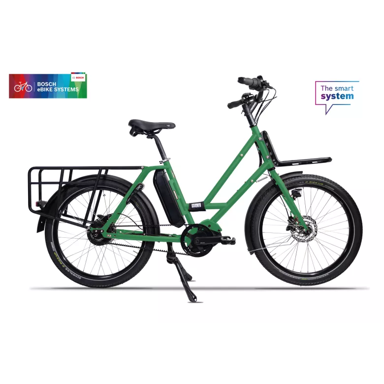 Vélo électrique cargo longtail VELOE multi V3 Cargoline • Moteur Bosch Cargo 85Nm • Vitesses Enviolo HD • Batterie 545Wh Transmi