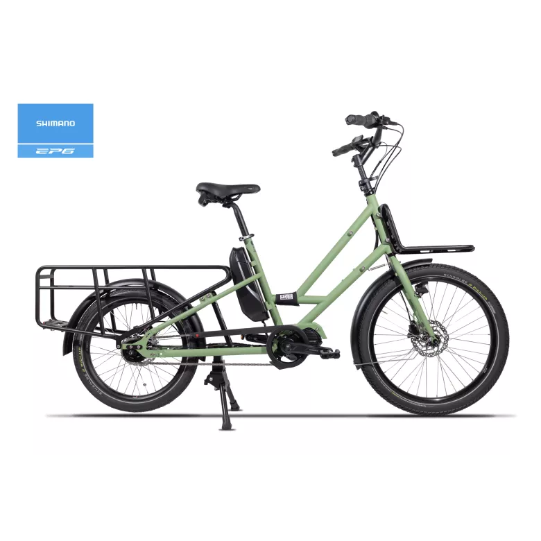 Vélo électrique cargo longtail VELOE multi lungo • Moteur Shimano EP6 85Nm • Vitesses Nexus 5 • Batterie 630Wh CDX