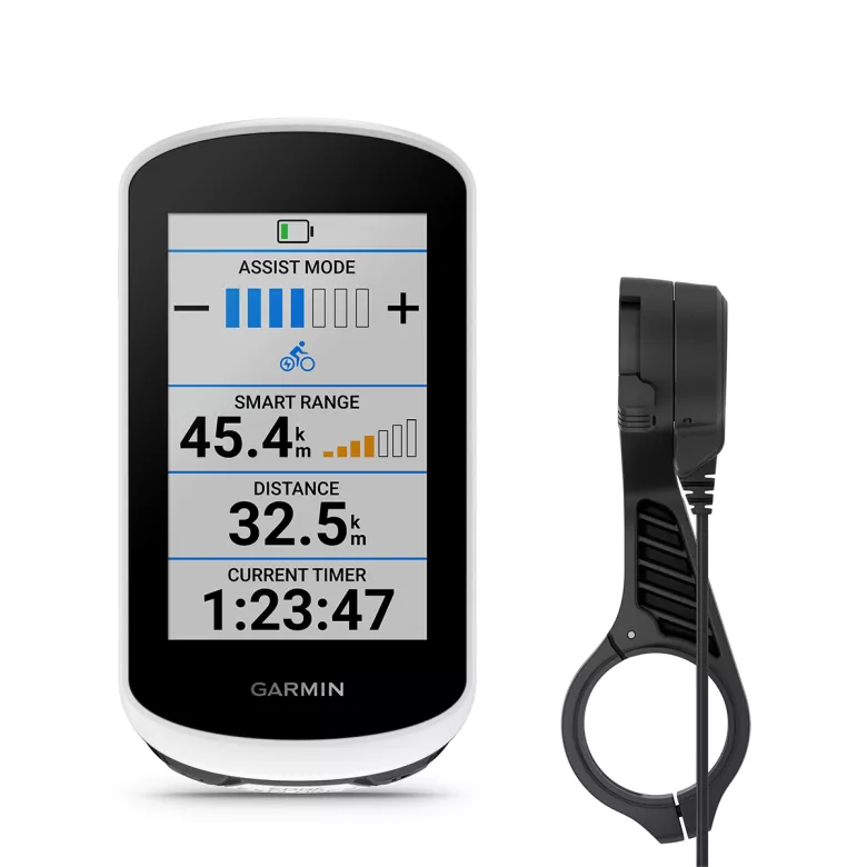 Compteur vélo GPS GARMIN Pack Edge Explore 2 et support alimenté